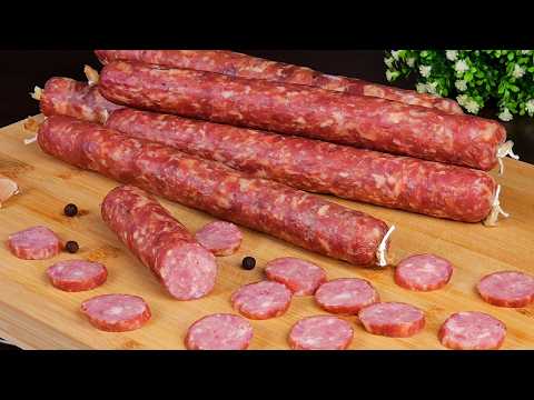 How to make sausage at home! This is the most delicious homemade sausage!