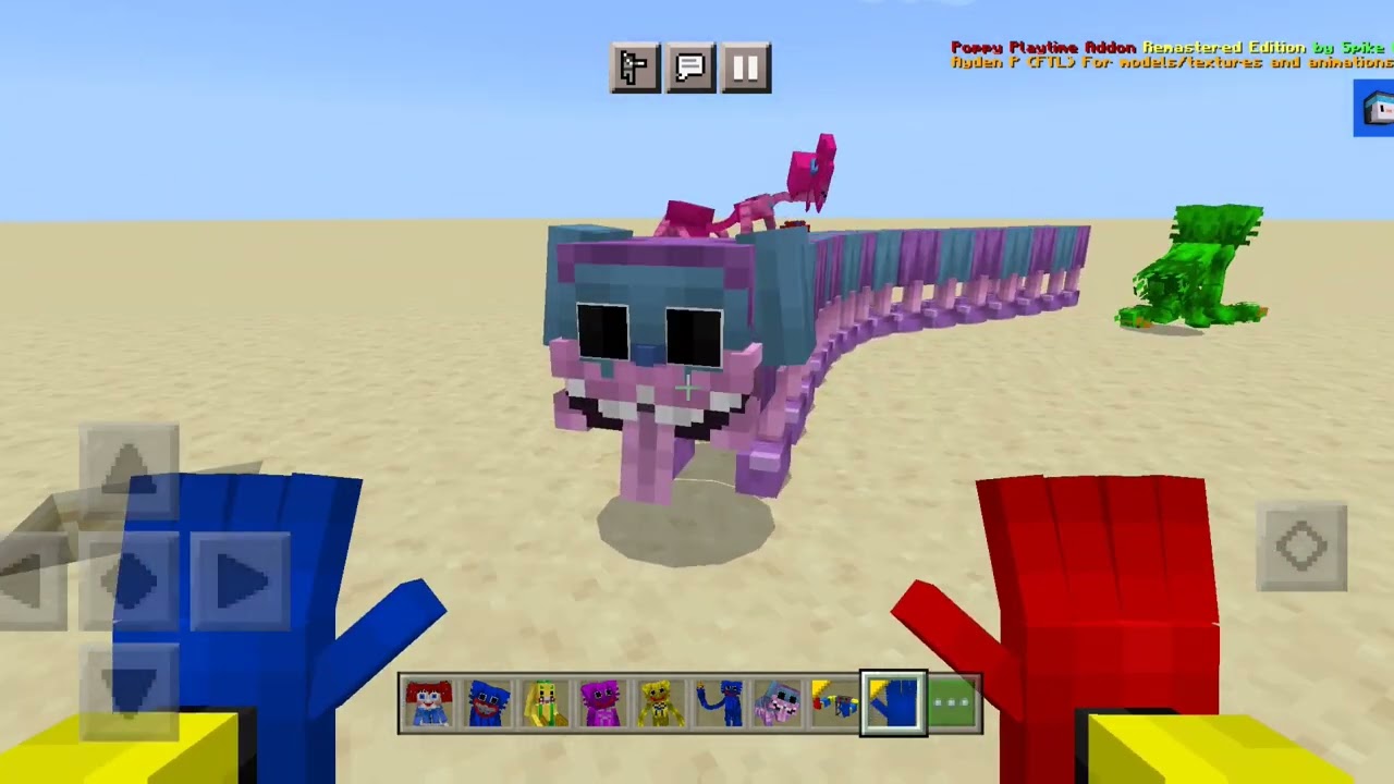 Poppy Playtime Chapter 1 and 2 MCPE Minecraft Map
