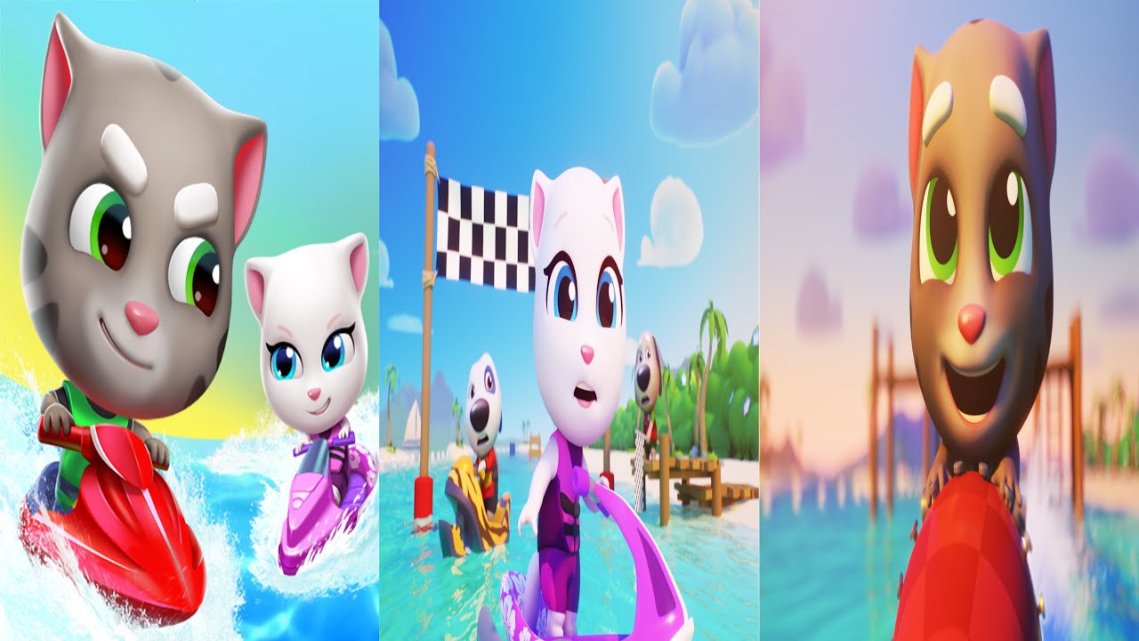 Talking Tom Jetski 2 | Levels UP