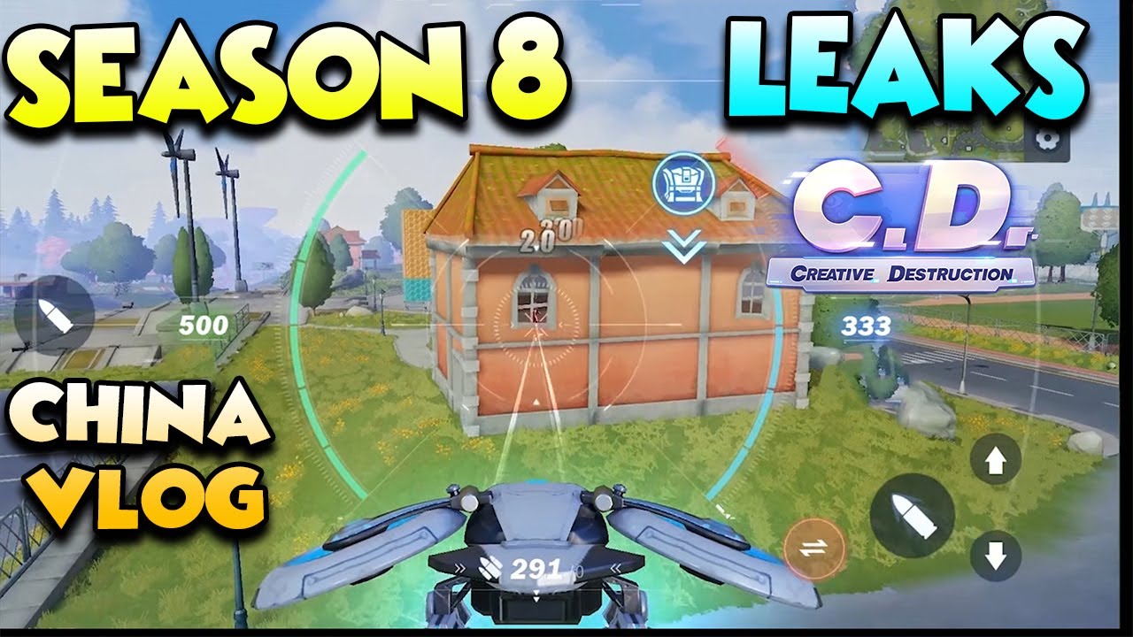 Season 8 Update | Patch Note + China Vlog Part 2 teaser (Creative Destruction)