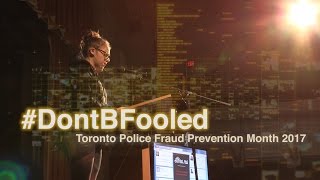 TorontoPolice Fraud Prevention Month FPM2017 at Central Toronto Academy DontBFoo
