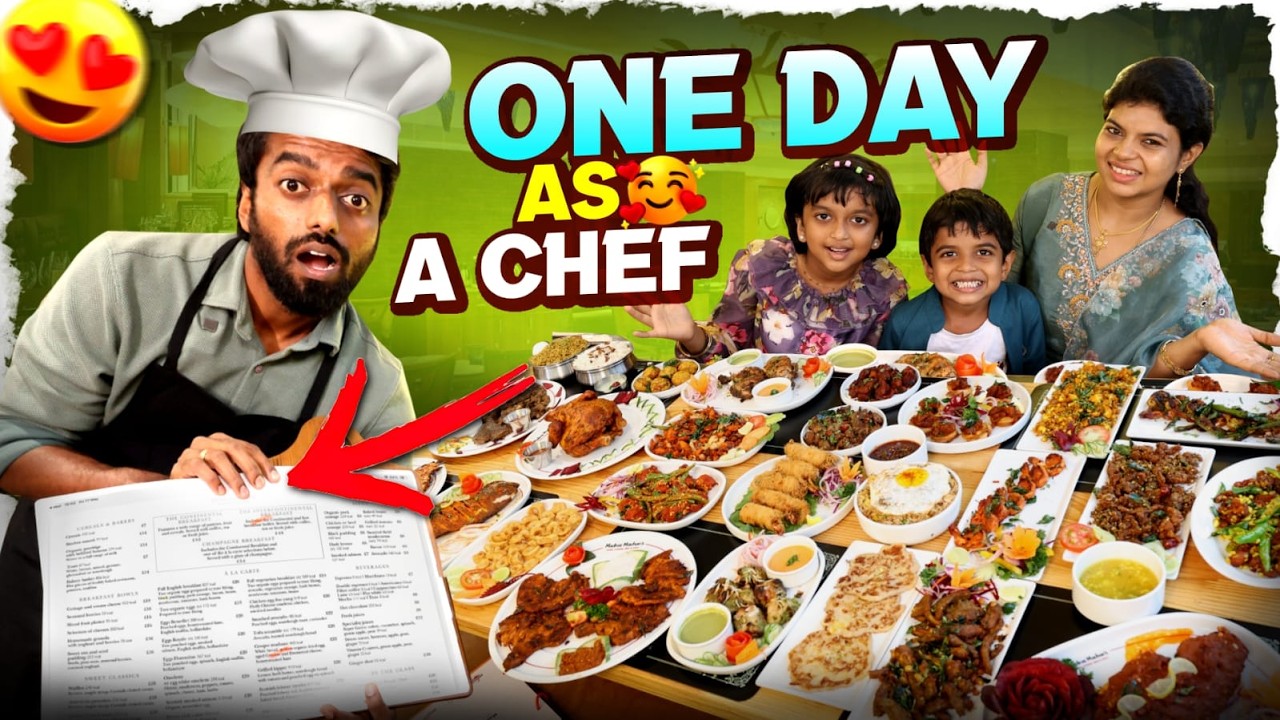 MasterChef DAN JR 👑 RAJA VIRUNDHU for My Family! 50+ Items ❤️🔥 | DAN JR VLOGS