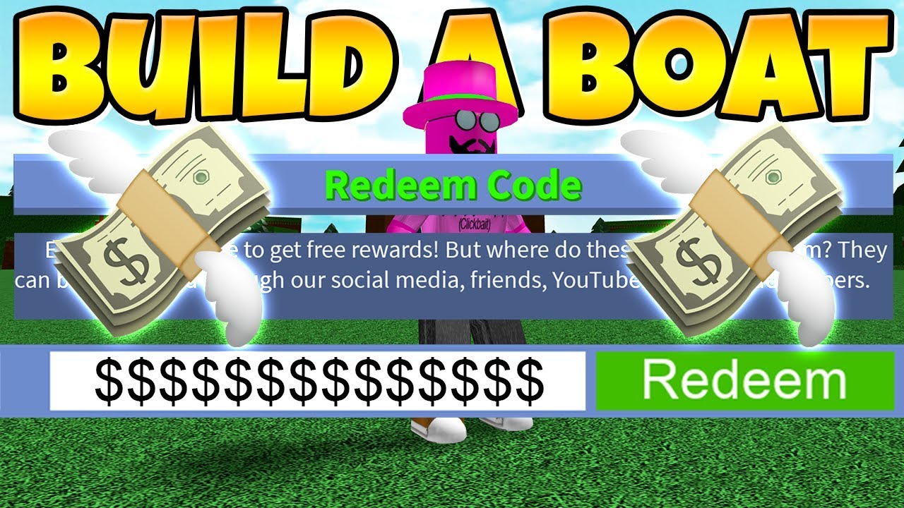 Build a Boat EXTREMELY RARE CODE!!! ( Claim NOW or you're a potato! )