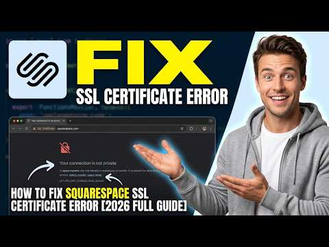 How To Fix Squarespace SSL Certificate Error [2026 Full Guide]