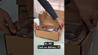 Transparent glass kitchen organiser | Amazon finds | shorts #amazon #shorts
