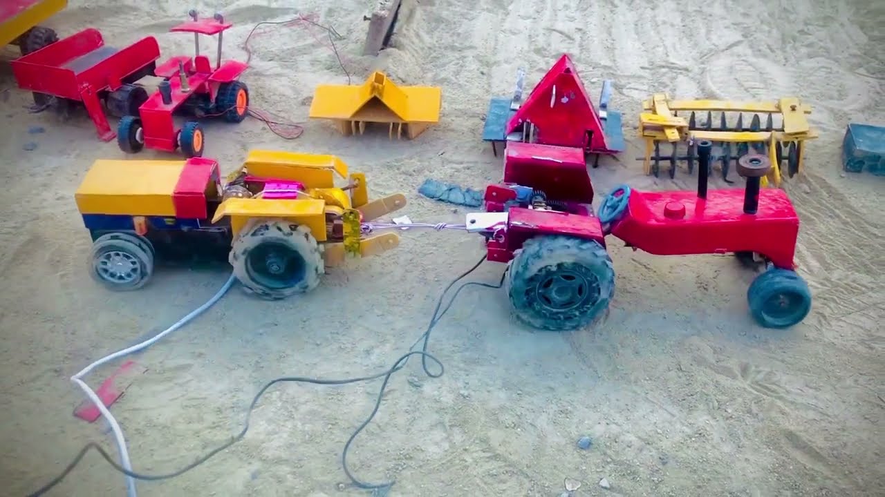 240 vs 260 mini tractor tochan video chota tractor ki tochan video Minidiytractor11 YouTube