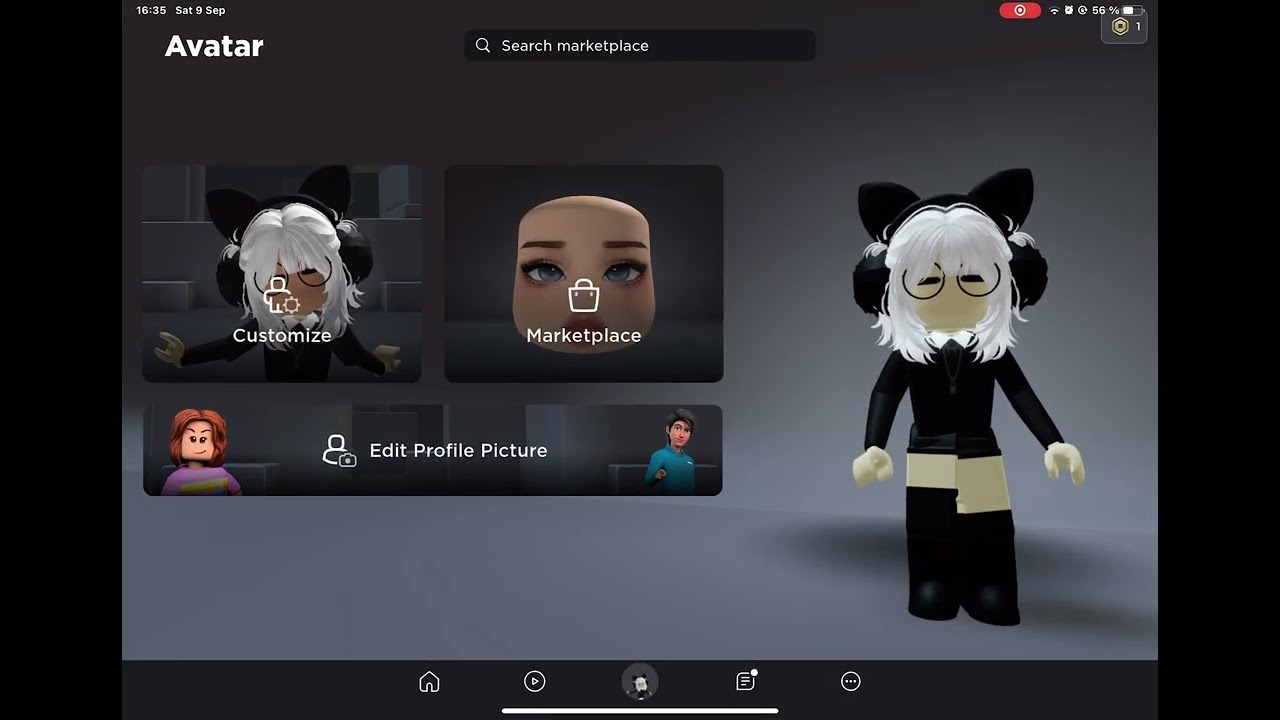 ʚ #SYMLUV ɞ fake headless tutorial for black hair #intro #roblox