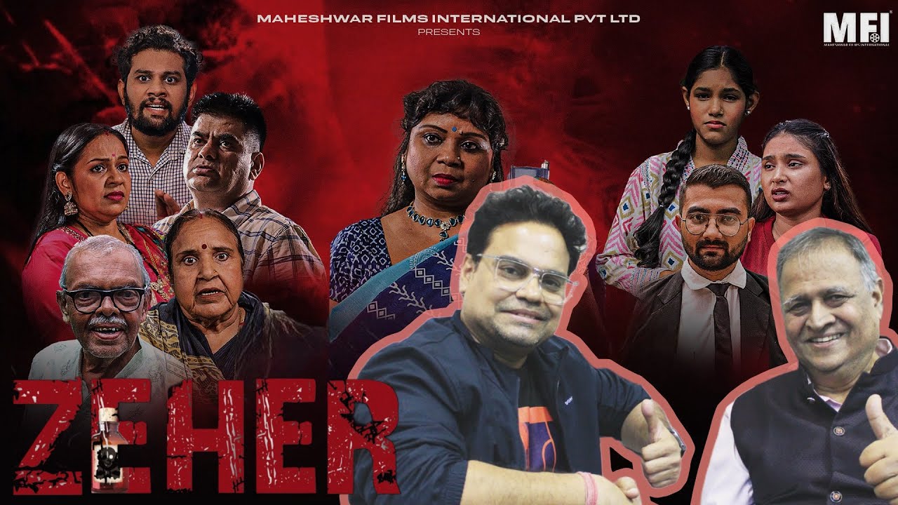 ZEHER | WebSeries SAAZISH | BTS Talks Producer Manoj Maheshwar and Writer Dilip Keshav | Podcast 🎥