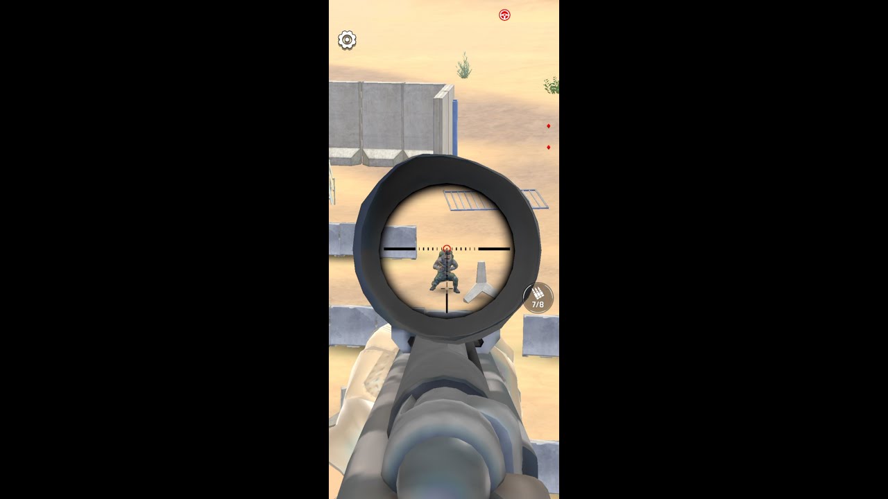 ひたすらヘッドショットを狙ってみた！！スナイパー動画『Sniper Siege』
