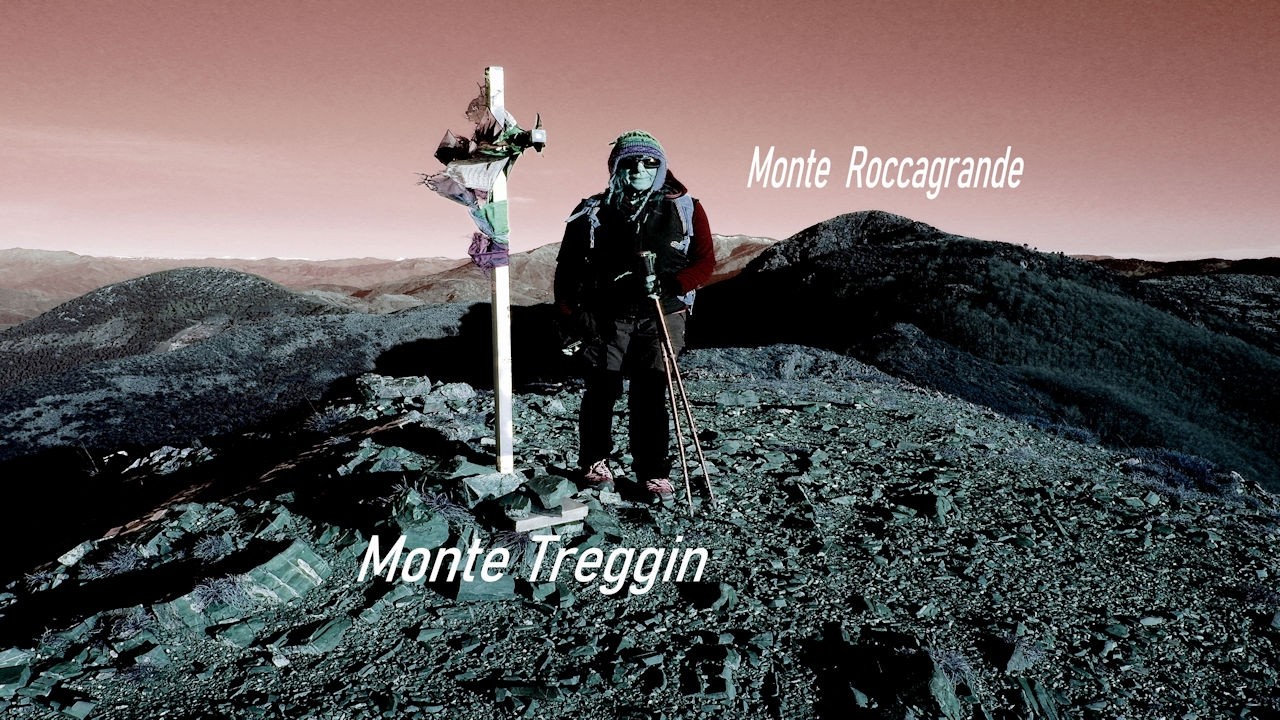Monte Treggin e Monte Roccagrande da Bargone, itinerario ad anello.