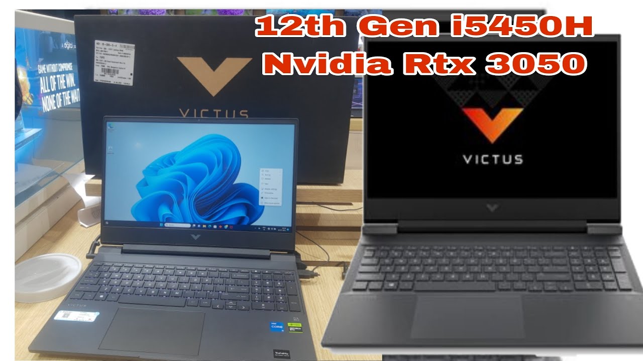 hp victus i5 12th gen Rtx 3050 | Hp victus Gaming laptop 💻 - YouTube