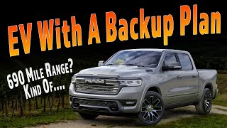 The 2025 Ram 1500 Ramcharger Is An Epic Plug In Hybrid 1/2-Ton... I Mean "EV" With A Gas Engine...