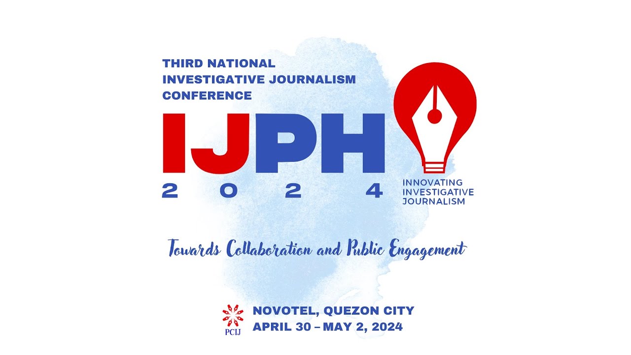 LIVESTREAM: PCIJ’s 3rd National Investigative Journalism Conference
