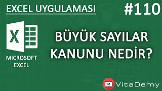Büyük Sayılar Yasası Nedir? | Excel Uygulamaları #110