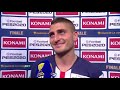 Interview fin de match Paris Saint-Germain - Olympique Lyonnais / Finale Coupe de la Ligue BKT 2020