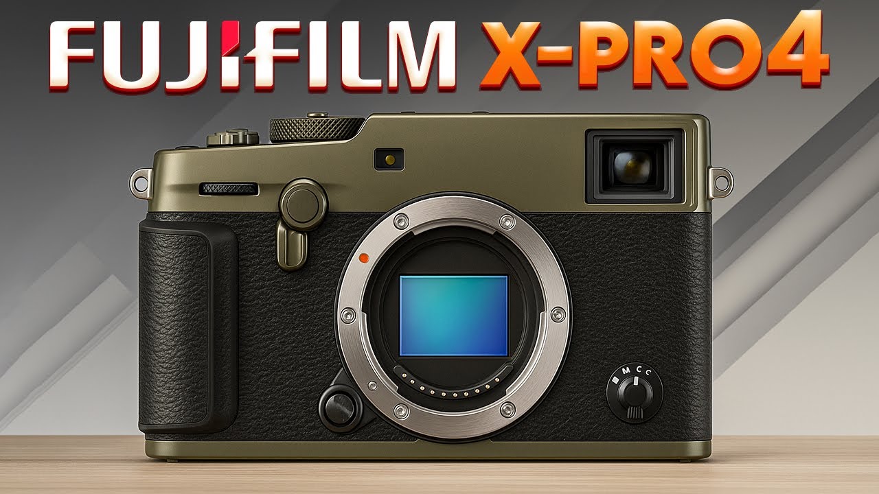 Fujifilm X-Pro4 Specs & Price Confirmed: Release Date Soon! - YouTube