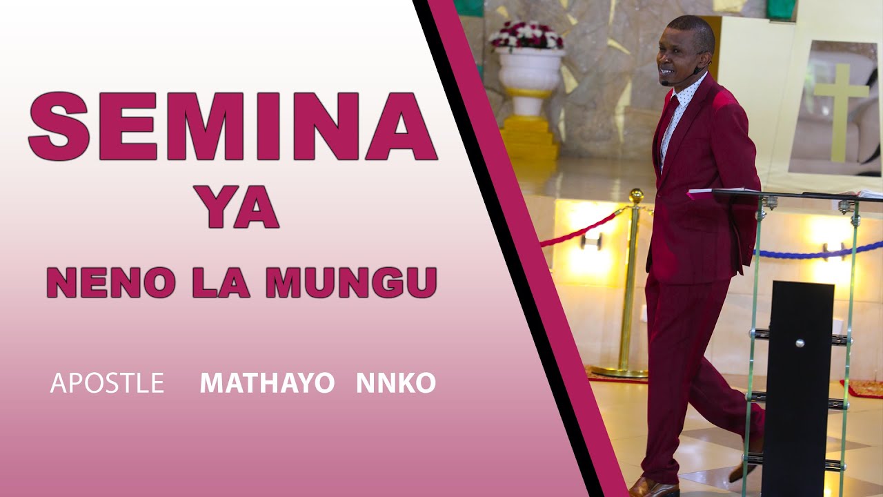 DAY 6 - MAJARIBU YANAVYOWEZA KUACHILIA VIWANGO VIPYA| APOSTLE MATHAYO NNKO| SINGIDA | 4 SEPT 2022