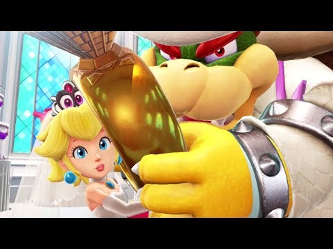 Video: Super Mario Odyssey - Perkahwinan Bowser's Moon Dan Bos Mother Broodal Bertanding Bahagian Kedua