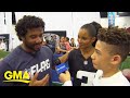 Russell Wilson and Ciara talk football and baby news