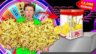 Can I Win the LAST Popcorn Machine at the Arcade!?