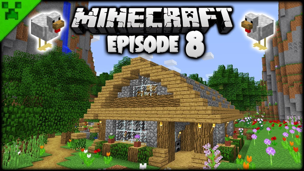 Automatic Minecraft Animal Barn! | Python's World (Minecraft Survival ...