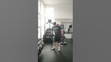 50 LB Dumbbell Curls With Fat Gripz
