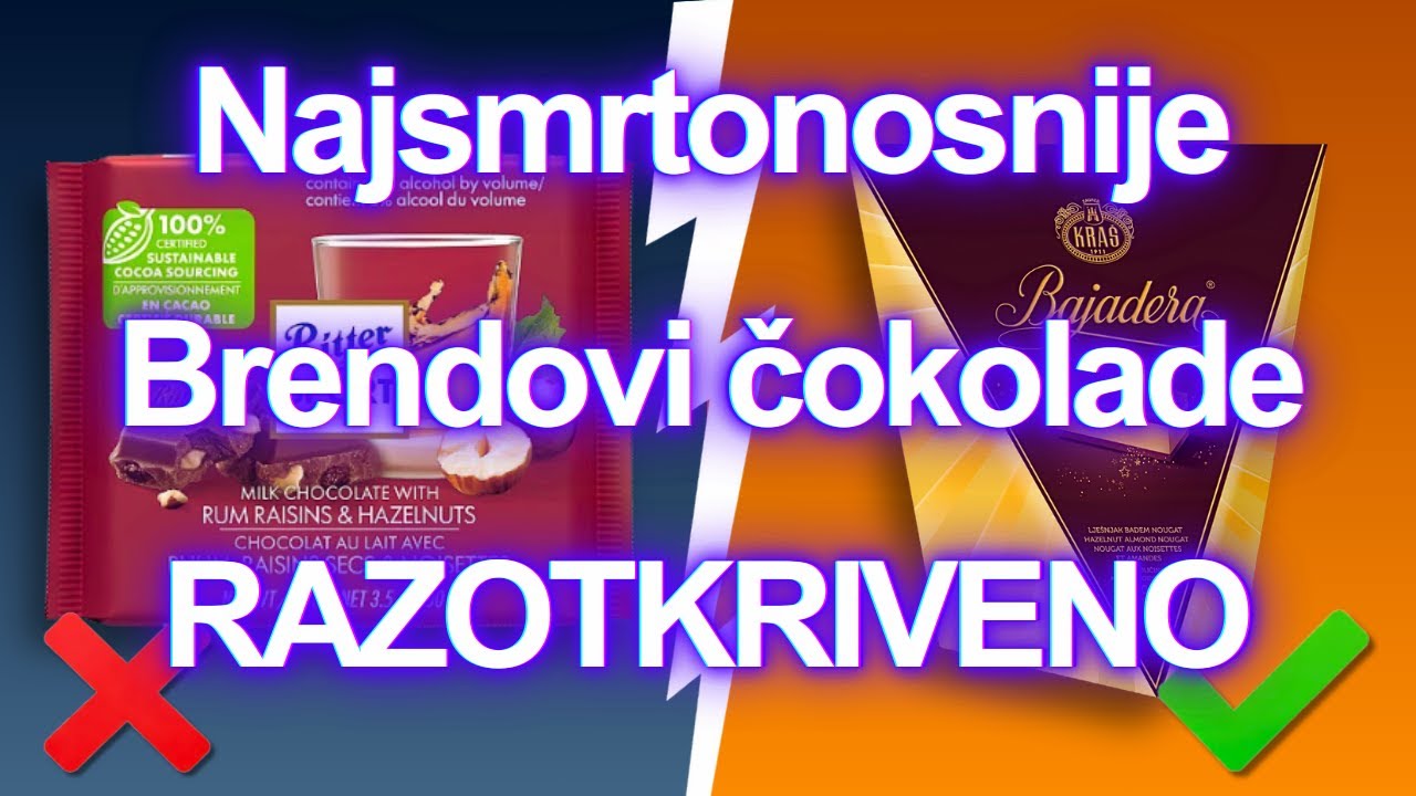 Izbjegavaj ovih 10 čokolada PO SVAKU CIJENU (i 5 koje STVARNO vrijede)