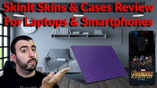 SkinIt Skins & Cases Review For Laptops & Smartphones - YouTube Tech Guy