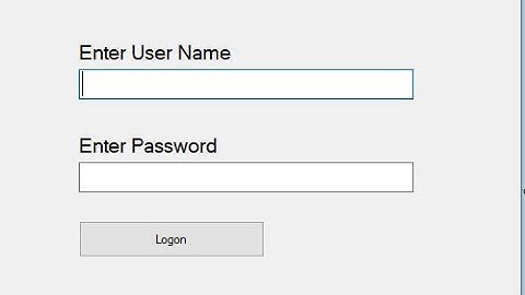 How to Make a Login Form In Visual Studio 2022.  || Windows Form. || .Net Framework. || C Sharp.