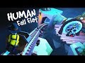 Running Over My Friends With A Minecart in Human Fall Flat New Map