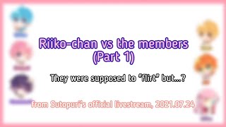 Sutopuri English Subtitles - Riiko-chan vs the members (Part 1)