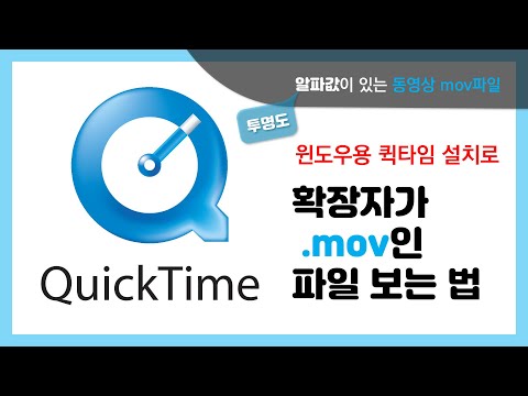 mov파일 여는 법