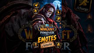 Male undead emotes in WoW Forever