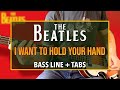 The beatles  i want to hold your hand  bass line play along tabs