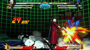 MvC3: Dante - Combo 02 - Isedelica Special
