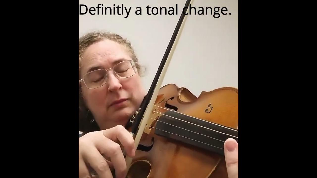 Thomastik Vision Solo Strings for Viola Before and After YouTube