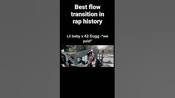 Thumbnail of best flow transition in rap history #lilbaby #tiktokrap