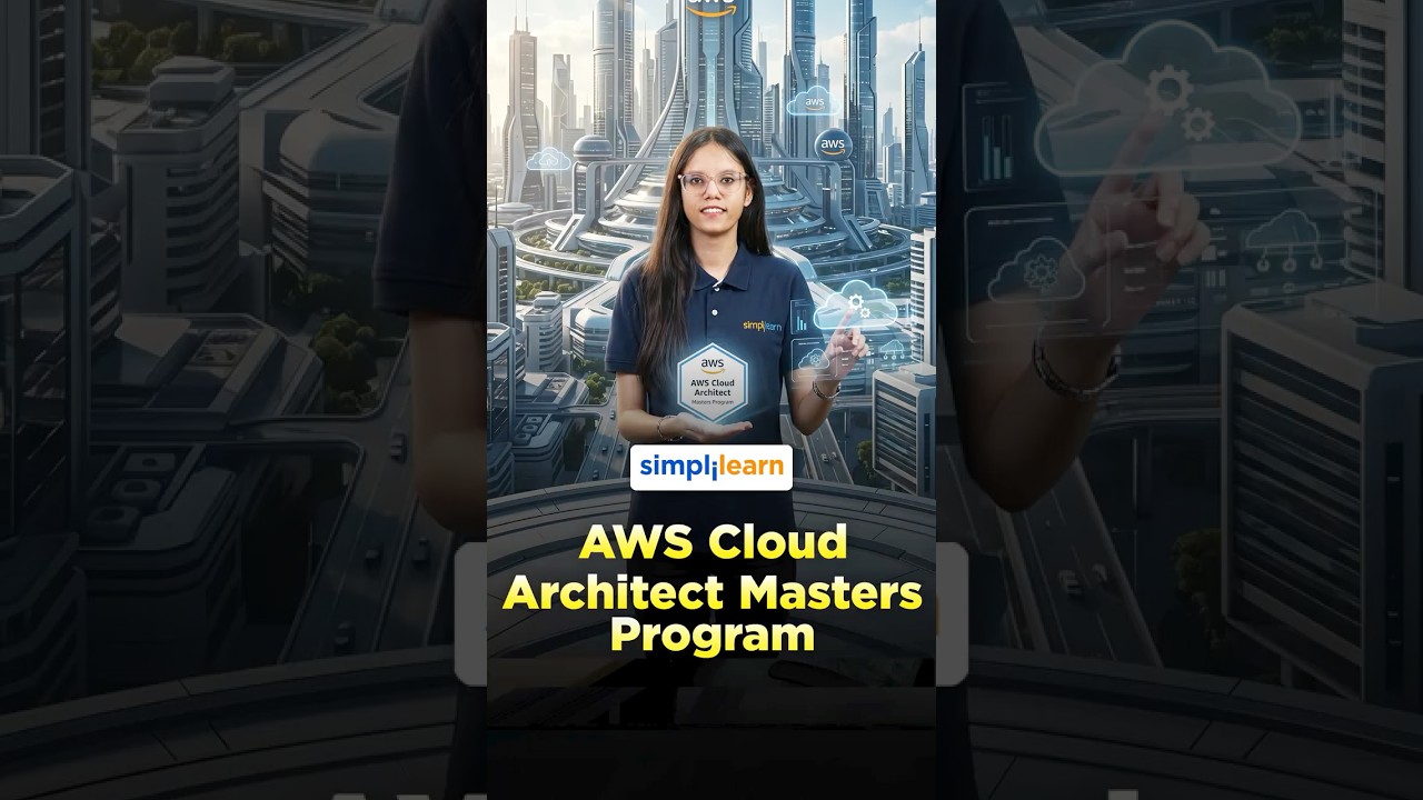 AWS Solution Architect Masters Program | AWS Solution Architect Certification  #Shorts #Simplilearn