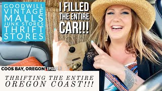 A CAR FULL OF THRIFT FINDS! | Goodwill Haul | Thrift Haul | Thrift For Resale | HWY 101 Tour Ep: 5