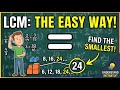 LCM Tricks You Need | How to find LCM #lcm #Learnlcm #easytrickforlcm #formulas #formula1