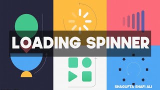 How to Create and Display a Loading Spinner on Page Load (without JQuery) - HTML and CSS