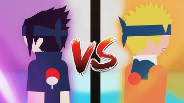 Stick nodes| animation naruto vs sasuke part 1 🔥