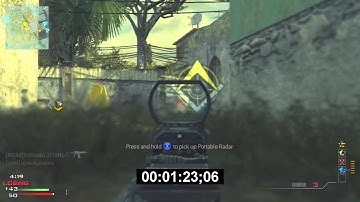 MW3: M.O.A.B w/Every Gun G36C 7/33 (My Fastest MOAB! So Far.....)