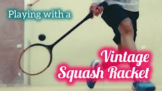 Vintage Squash Racket