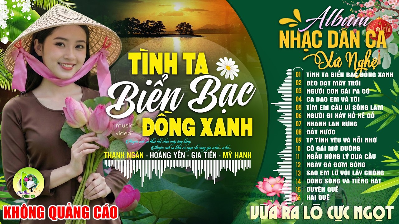 TÌNH TA BIỂN BẠC ĐỒNG XANH | LK Dân Ca Xứ Nghệ Hay SAY ĐẮM LÒNG NGƯỜI - Nhạc Đồng Quê Remix CỰC NGỌT