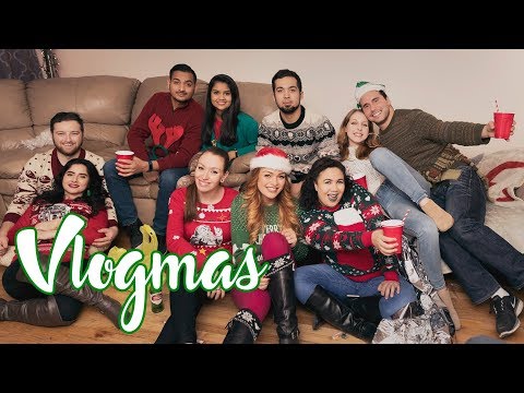 ❄-vlogmas-❄-ugly-christmas-sweater-party!