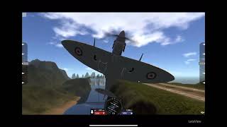SimplePlanes Supermarine Spitfire With Benny RE MODIFIED