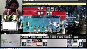 Android: Netrunner RP Glacier vs Gabe OCTGN