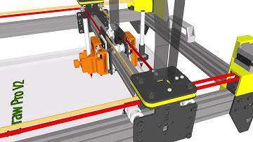 iDraw Pro V2 (CoreXY) - MultiTools Machine - Design Concept