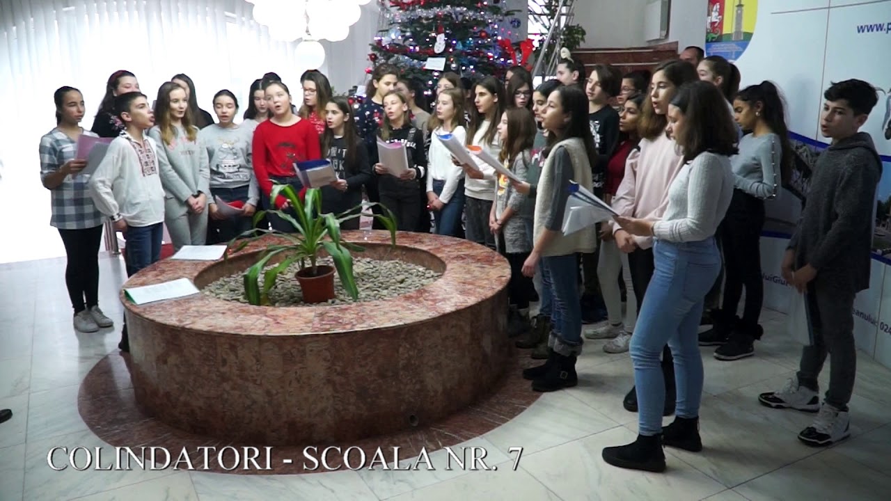 GRUPUL DE COLINDATORI - SCOALA NR. 7 realitatea tv emisiuni